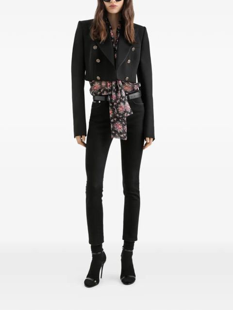 Dolce & Gabbana metal-plaque jeans - Black - zdjęcie produktu nr 2