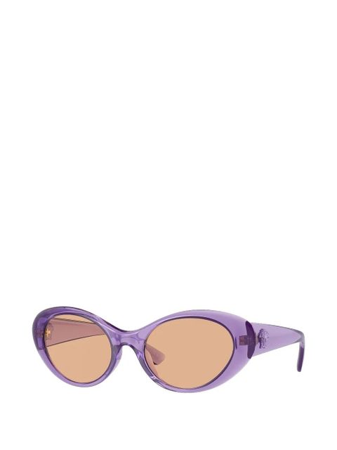 Versace Eyewear cat-eye frame sunglasses - Purple - zdjęcie produktu nr 2