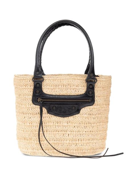 Balenciaga small Le City tote bag - Neutrals