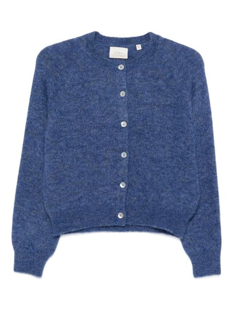 DÔEN puff-sleeves cardigan - Blue - zdjęcie produktu nr 1