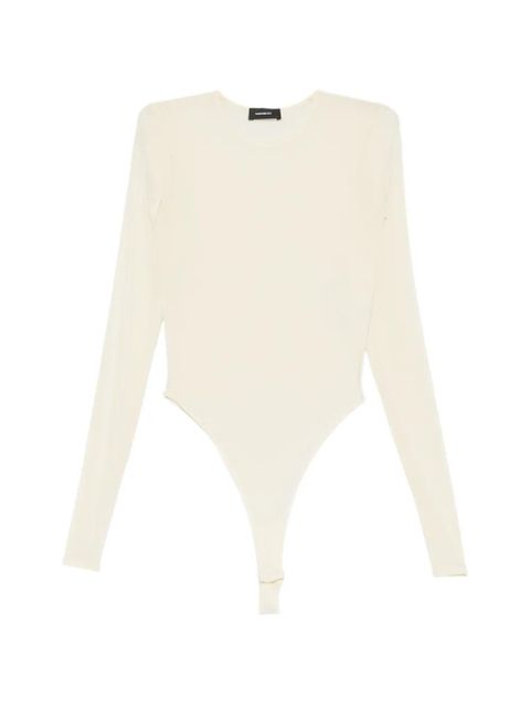 WARDROBE.NYC sheer bodysuit - Neutrals - zdjęcie produktu nr 1