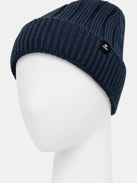 Eisbar czapka z dodatkiem wełny Ayo MÜ kolor granatowy E31006