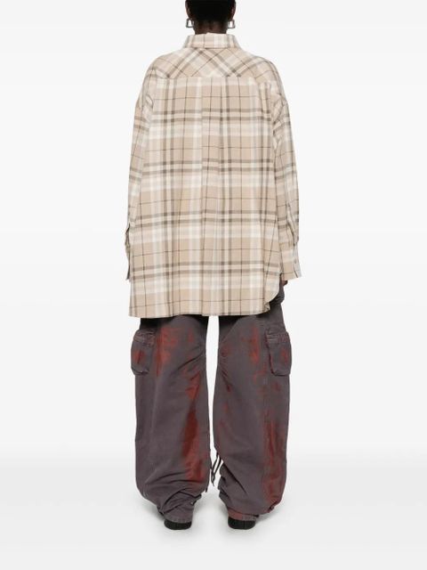 The Attico Eliza shirt - Neutrals