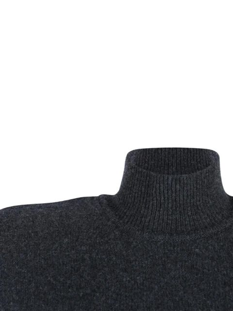 Jacquemus turtleneck short-sleeve dress - Grey - zdjęcie produktu nr 2