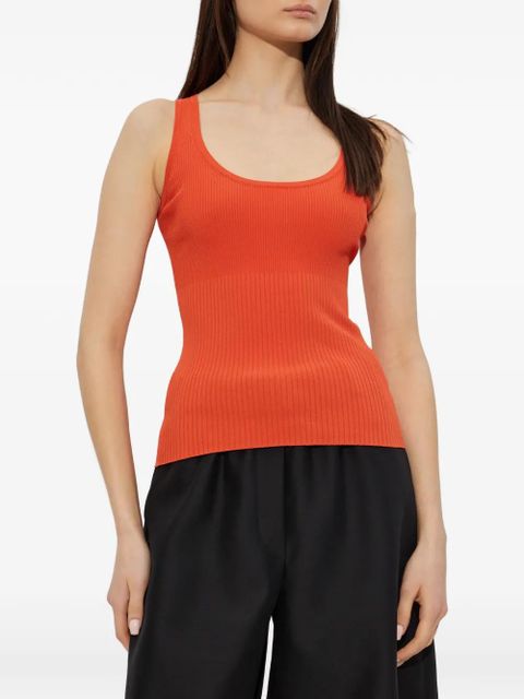 Max Mara ribbed tank top - Orange