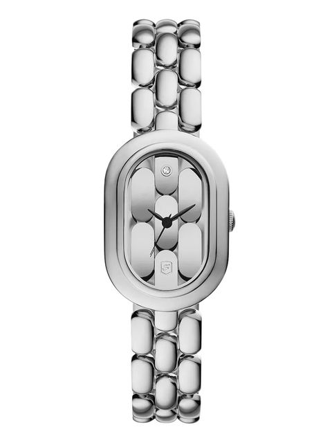 Fossil zegarek damski kolor srebrny ES5381 - zdjęcie produktu nr 1