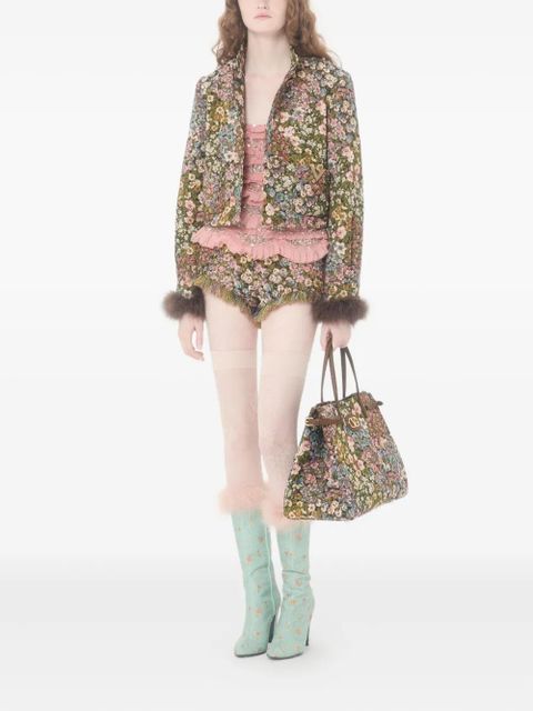 Valentino Garavani medium Antibes tote bag - Green - zdjęcie produktu nr 2