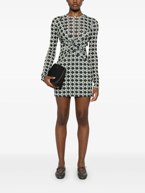 Nanushka Hestia mini dress - Green