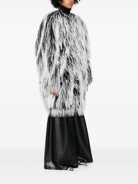 Sportmax Adesso faux fur coat - Black - zdjęcie produktu nr 2