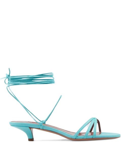Paris Texas 35mm Linda lace-up sandals - Blue - zdjęcie produktu nr 1