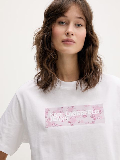 Karl Lagerfeld Jeans t-shirt bawełniany