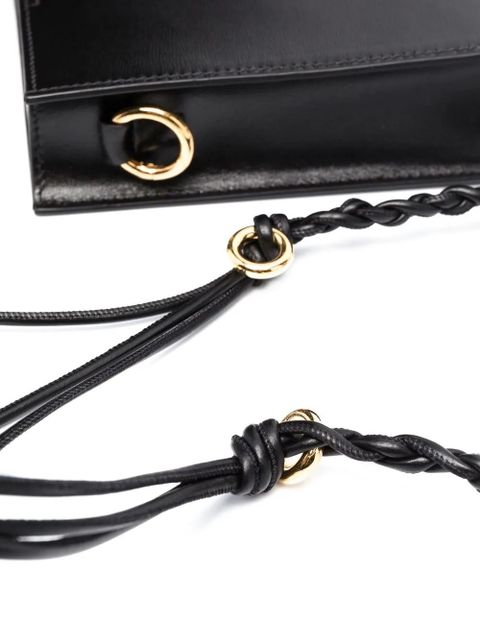 Jil Sander Tangle Rings crossbody bag - Black