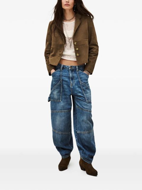 Ba&Sh Morfeo buttoned jacket - Brown - zdjęcie produktu nr 2