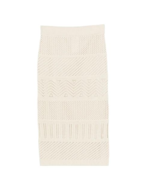 Max Mara knitted skirt - Neutrals - zdjęcie produktu nr 1