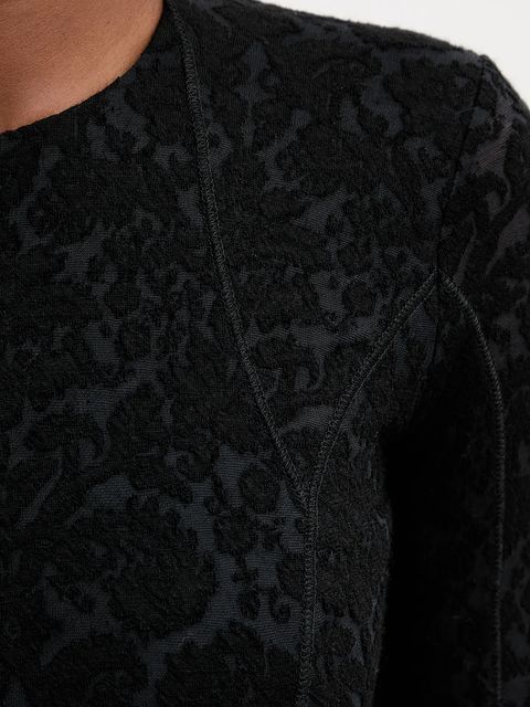 Pinko sukienka z dodatkiem wełny kolor czarny midi dopasowana 105653 A2TW - zdjęcie produktu nr 2