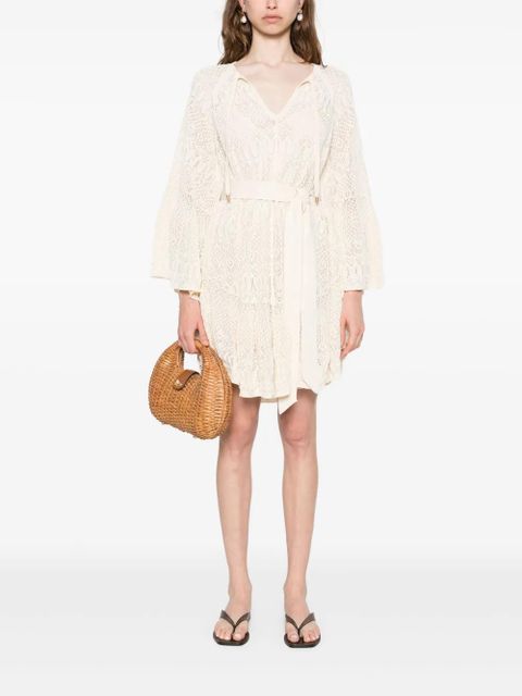 ZIMMERMANN Coco mini dress - Neutrals - zdjęcie produktu nr 2