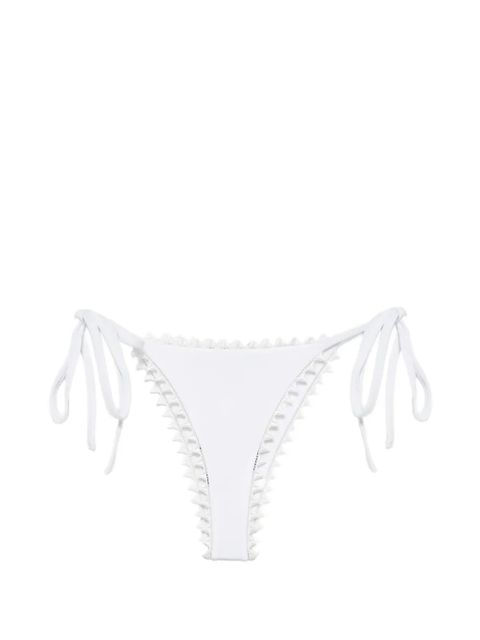 Jacquemus tie-side bikini bottoms - White - zdjęcie produktu nr 2