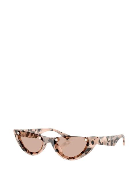 Jimmy Choo pink havana sunglasses - Neutrals - zdjęcie produktu nr 2