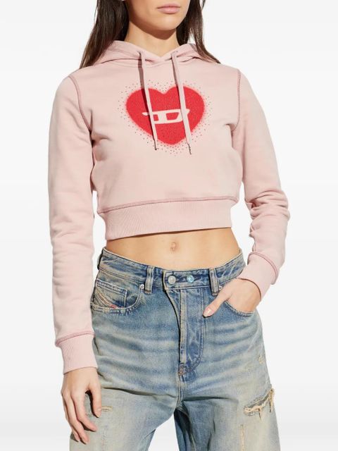 Diesel F-Slimmy hoodie - Pink