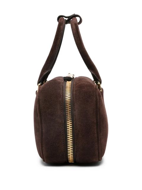 Miu Miu top-handle zip-fastening tote bag - Brown