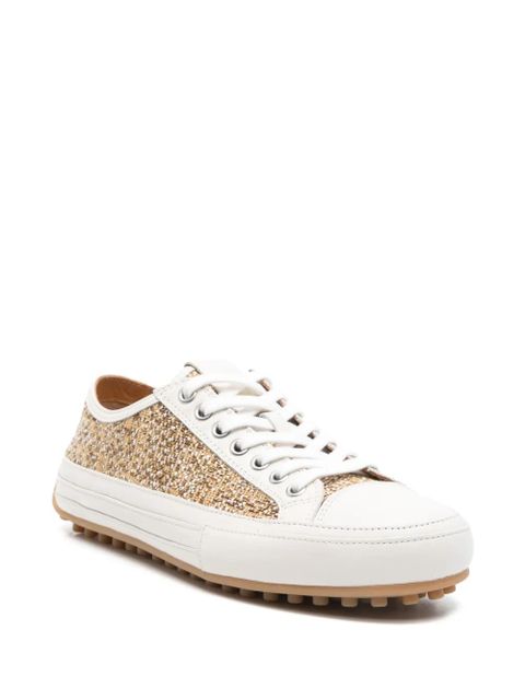 Tod's tweed sneakers - Neutrals