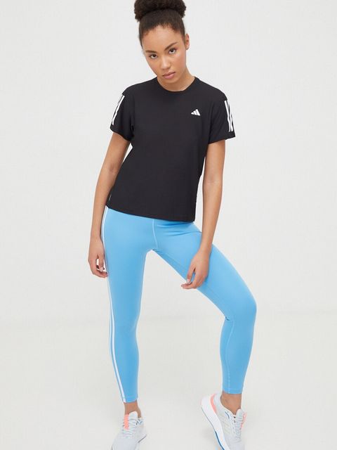 adidas Performance t-shirt do biegania Own The Run kolor czarny IN2961 - zdjęcie produktu nr 2