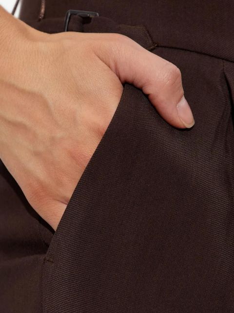 TOM FORD pleated trousers - Brown