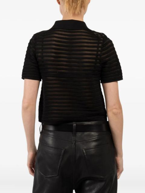 Simkhai short-sleeve cardigan - Black