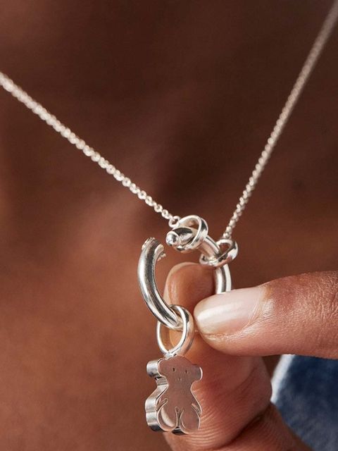 Tous naszyjnik srebrny Hold