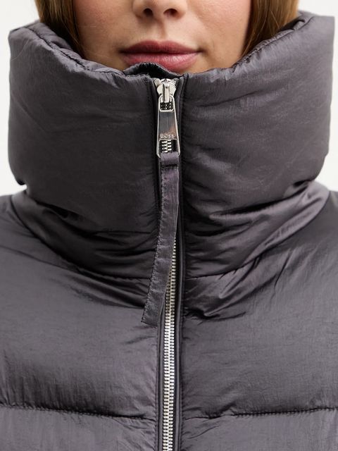 BOSS Orange kurtka kolor fioletowy zimowa 50548035