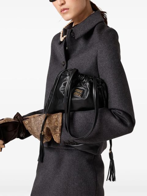 Miu Miu Joie leather bag - Black