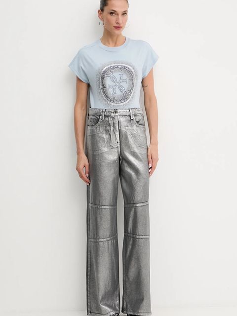 Guess t-shirt bawełniany 4G - zdjęcie produktu nr 1