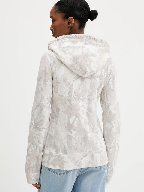 Hollister Co. bluza damska kolor beżowy z kapturem wzorzysta KI352-5243-108 - zdjęcie produktu nr 2