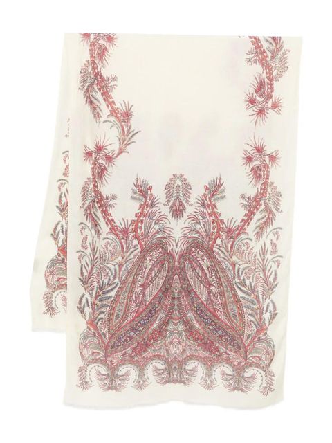 ETRO paisley-print scarf - White - zdjęcie produktu nr 1