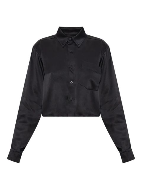 Alexander Wang patch-pocket shirt - Black - zdjęcie produktu nr 1