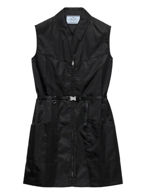 Prada shirt-style pocket mini dress - Black - zdjęcie produktu nr 1