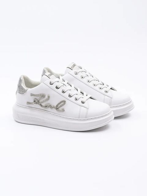 Karl Lagerfeld sneakersy skórzane KAPRI - zdjęcie produktu nr 1