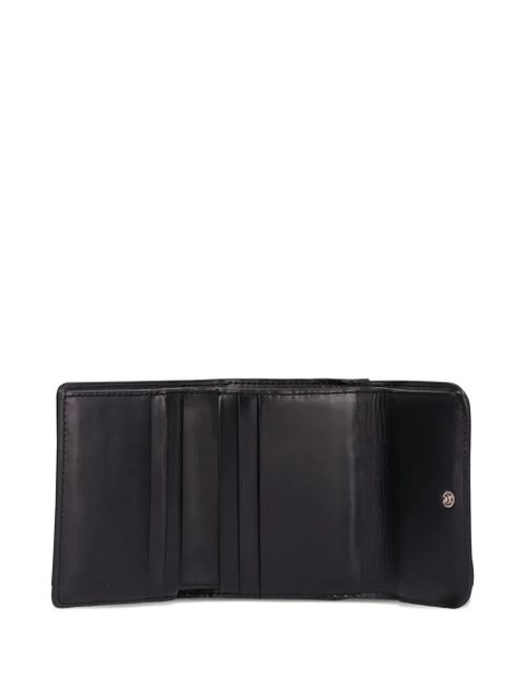Chloé small Marcie tri-fold leather wallet - Black