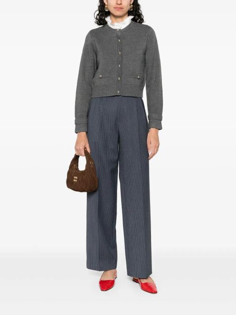 SANDRO knitted cardigan - Grey