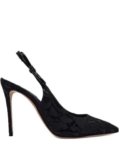 Casadei lace slingback pumps - Black - zdjęcie produktu nr 1