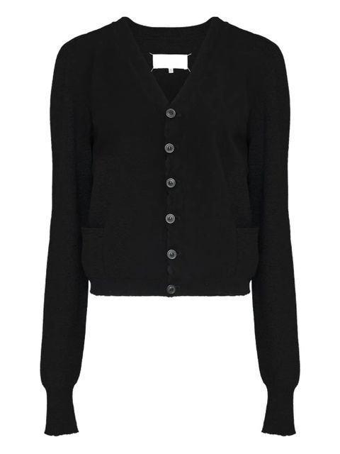 Maison Margiela wool cardigan - Black - zdjęcie produktu nr 1
