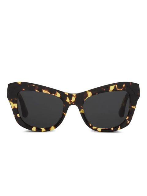 Burberry Eyewear Shield Hinge sunglasses - Neutrals - zdjęcie produktu nr 1