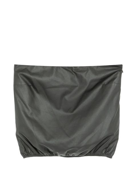 Alexander Wang leather strapless top - Black - zdjęcie produktu nr 1