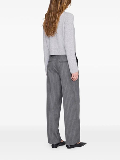 ANINE BING Joye button-up cardigan - Grey