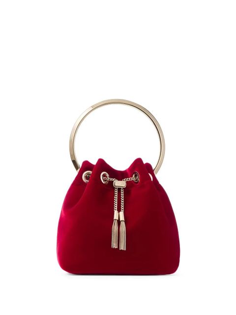 Jimmy Choo Bon Bon bucket bag - Red - zdjęcie produktu nr 1