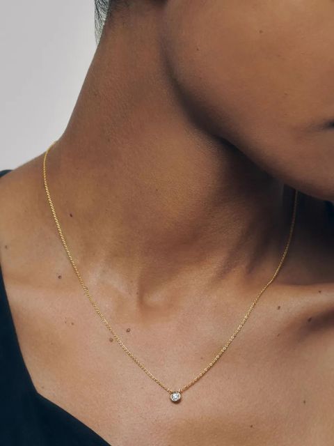 Monica Vinader Essentials necklace - Gold - zdjęcie produktu nr 2