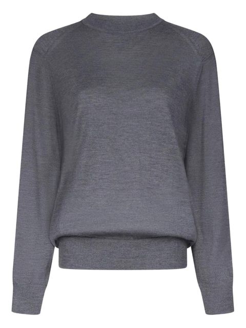 LouLou de Saison fluid ribbed sweater - Grey - zdjęcie produktu nr 1
