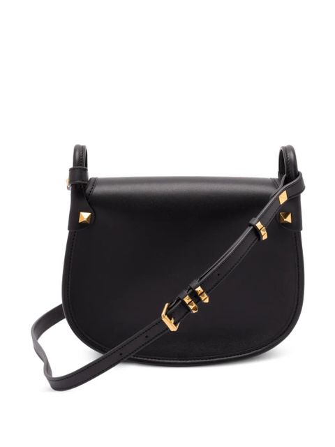 Valentino Garavani buckle-strap leather shoulder bag - Black - zdjęcie produktu nr 2