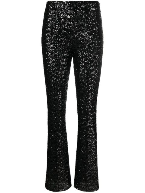 Oséree sequin-embellished wide-leg trousers - Black - zdjęcie produktu nr 1