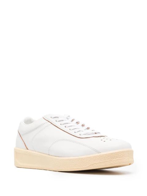 Jil Sander logo low-top sneakers - White - zdjęcie produktu nr 2